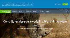 Desktop Screenshot of dimensiondata.com